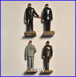 Vintage Marx US Presidents 35 Figures with Stand Washington JFK FDR Jefferson