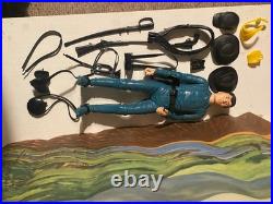 Vintage Marx Zeb Zachary Action figure complete in box Fort Apache Fighters