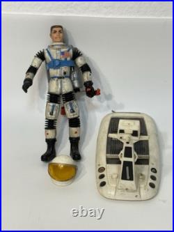 Vintage Mattel 1966 Matt Mason Action Figure Lot No Broken Wires Space Sled