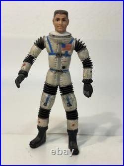 Vintage Mattel 1966 Matt Mason Action Figure Lot No Broken Wires Space Sled