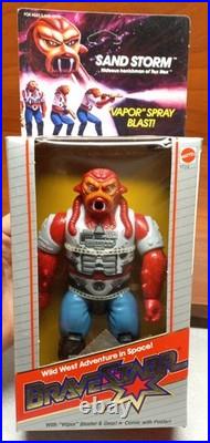 Vintage Mattel 1986 BRAVESTARR SANDSTORM Action Figure Sealed in Box! New