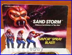 Vintage Mattel 1986 BRAVESTARR SANDSTORM Action Figure Sealed in Box! New