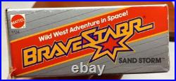 Vintage Mattel 1986 BRAVESTARR SANDSTORM Action Figure Sealed in Box! New