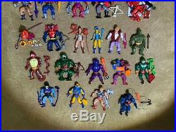 Vintage Mattel He Man Masters of the Universe Action Figures toy lot Complete