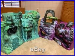 Vintage Mattel He Man Masters of the Universe Action Figures toy lot Complete