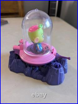 Vintage Mattel Kozmic Kiddles GREENIE MEENIE Alien Spaceship and Rock 1968