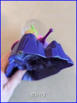 Vintage Mattel Kozmic Kiddles GREENIE MEENIE Alien Spaceship and Rock 1968