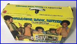 Vintage Mattel WELCOME BACK KOTTER Doll Figure CLASSROOM PLAYSET UNUSED Complete