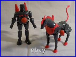 Vintage Mego Micronauts Hour Toy Interchangeables Count Magno & Magna Steed Set