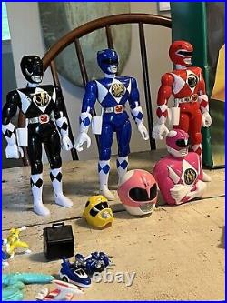 Vintage Mighty Morphan Power Rangers Hero Action Figure Estate Toy Collection