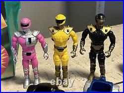 Vintage Mighty Morphan Power Rangers Hero Action Figure Estate Toy Collection