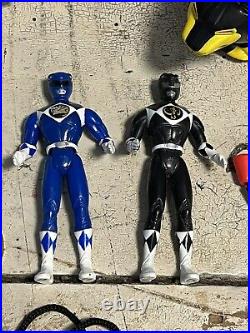 Vintage Mighty Morphan Power Rangers Hero Action Figure Estate Toy Collection