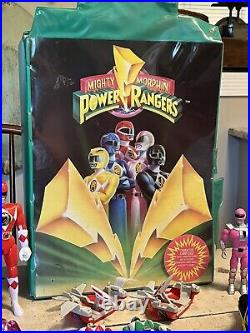 Vintage Mighty Morphan Power Rangers Hero Action Figure Estate Toy Collection