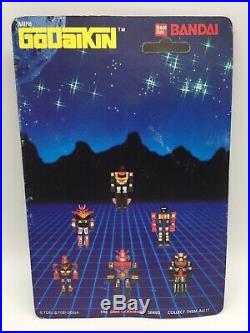 Vintage Mini Godaikin Mazinger Z Die Cast Metal Figure Robot Toy MOC Bandai 1984