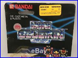 Vintage Mini Godaikin Mazinger Z Die Cast Metal Figure Robot Toy MOC Bandai 1984