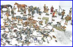 Vintage Mixed Lot-over 7 Lbs Of Collectible Lead Toy Figures-imrie/risley