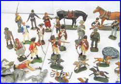 Vintage Mixed Lot-over 7 Lbs Of Collectible Lead Toy Figures-imrie/risley
