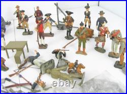 Vintage Mixed Lot-over 7 Lbs Of Collectible Lead Toy Figures-imrie/risley