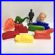 Vintage Mold-A-Rama Plastic Toy Lot of 10 Collection Variety Of Molded Lot (t)