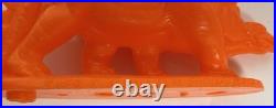 Vintage Mold-A-Rama Plastic Toy Lot of 10 Collection Variety Of Molded Lot (t)