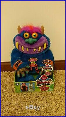 Vintage My Pet Monster Talking Plush Figure New In Box Works Great 2001