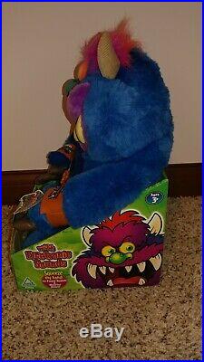 Vintage My Pet Monster Talking Plush Figure New In Box Works Great 2001