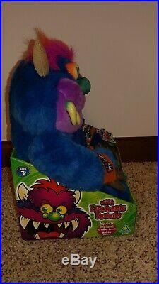 Vintage My Pet Monster Talking Plush Figure New In Box Works Great 2001