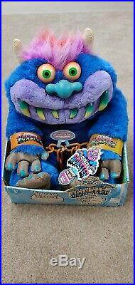 Vintage My Pet Monster Talking Plush Figure New In Box Works Great 2001 Rare