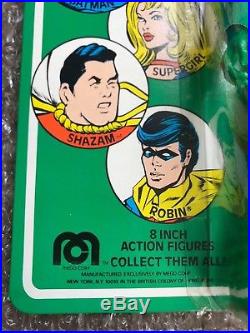 Vintage NEW UNPUNCHED 1976 Mego Green Arrow Mint Carded Action Figure WGSH Toy
