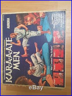 Vintage NIB 1975 KARAAATE Men By Aurora Karate Action Figure Fighting Men