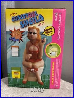 Vintage NOS Plastic Funny Action Toy Busy Lady