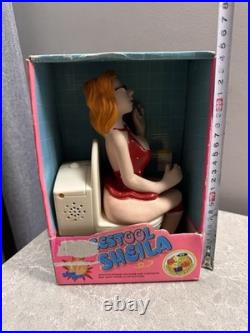 Vintage NOS Plastic Funny Action Toy Busy Lady