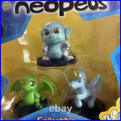Vintage Neopets Thinkway Cloud Paintbrush Neopets Lot Of 3 Toy Figures