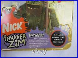 Vintage Nickelodeon Inbvader Zim Human Disguise Figure