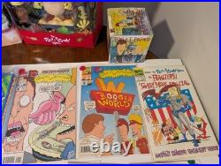 Vintage Nickelodeon Toy And Comics Bundle