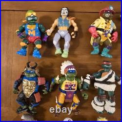 Vintage Ninja Turtle Toy Lot (24 Plus 4 Extra Random)
