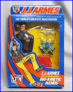 Vintage Original 1976 Ideal J. J. Armes Bio-Kinetic Hands Action Figure Toy NIB