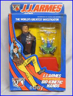 Vintage Original 1976 Ideal J. J. Armes Bio-Kinetic Hands Action Figure Toy NIB