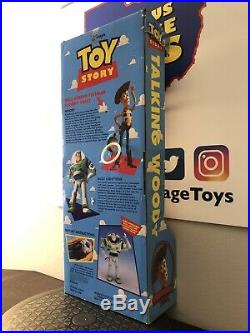 Vintage Original Disney Toy Story Woody 1995 with Original Box! Wow
