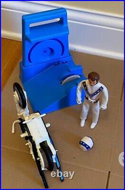 Vintage Original Evel Knievel Action Figure Stunt Cycle Motorcycle 1975 Working