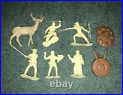 Vintage Original MARX Robin Hood Castle Playset With Figures & Accessories