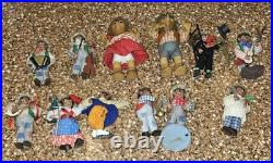 Vintage Original Peter-Figuren Hedgehog Figures