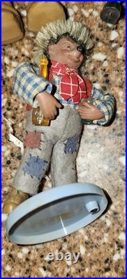 Vintage Original Peter-Figuren Hedgehog Figures