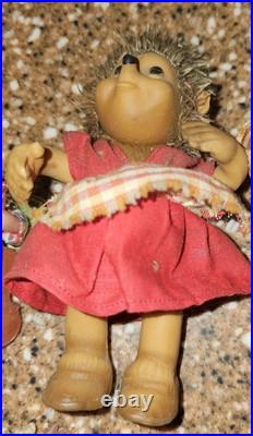 Vintage Original Peter-Figuren Hedgehog Figures