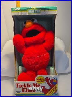 Vintage & Original Tyco 1996 Tickle Me Elmo NEW IN BOX & WORKS Vintage & Original Tyco 1996 Tickle Me Elmo NEW IN BOX & WORKS