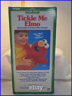 Vintage & Original Tyco 1996 Tickle Me Elmo NEW IN BOX & WORKS