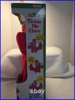 Vintage & Original Tyco 1996 Tickle Me Elmo NEW IN BOX & WORKS
