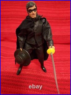 Vintage Palitoys / Mego ZORRO original figure 8 inches repro Box