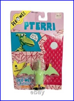 Vintage Pee-Wee's Playhouse Pterri Figure 1988 Matchbox Wacky Wind-Up Toy