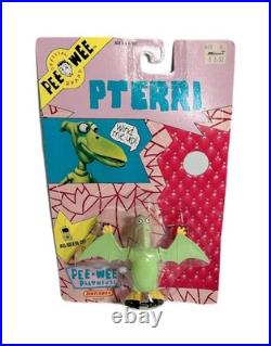 Vintage Pee-Wee's Playhouse Pterri Figure 1988 Matchbox Wacky Wind-Up Toy